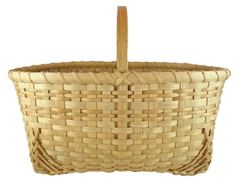 BASKET PATTERN "Paisley" Farmer's Market or Vegetable Garden Basket