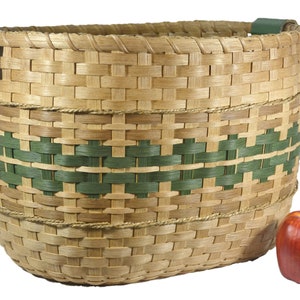 BASKET PATTERN "Gabbie" Large Gathering Basket for Afghans, Laundry, Toys, or Towels