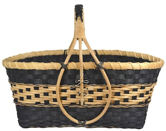 BASKET PATTERN "Oksanna" Contemporary Market Style Basket