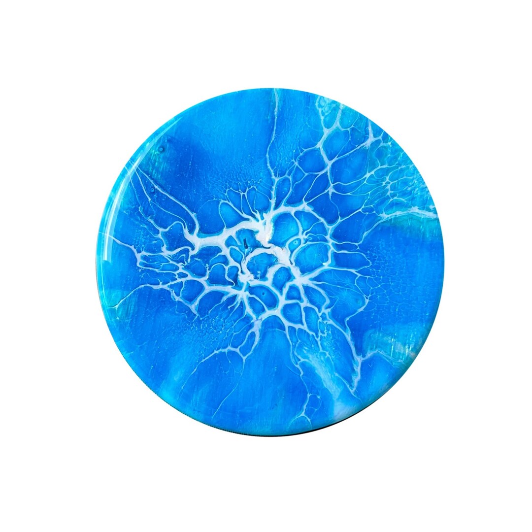 5 Slotted Oak Wood Base for Basket Weaving Acrylic Etsy