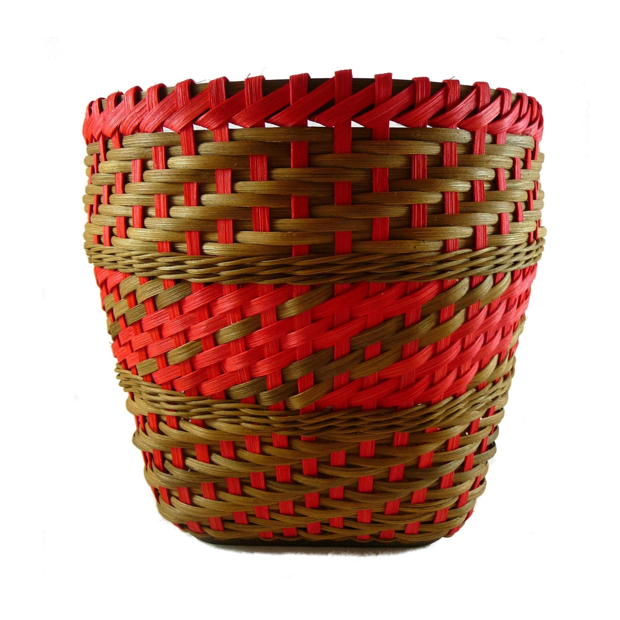 BASKET PATTERN TUTORIAL jagoda Twill Weave With Randing and Match Stick Rim Etsy