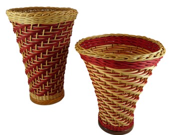 MANDPATROON "Mia" en "Mya" decoratieve vaas