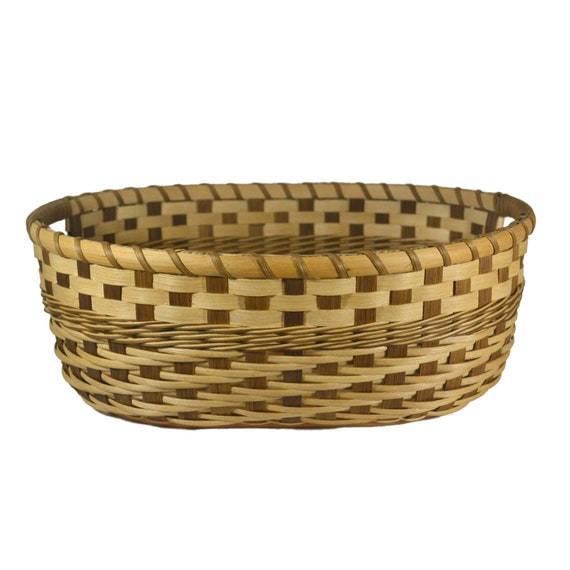 BASKET WEAVING PATTERN - "Claire" Twill Gathering Basket