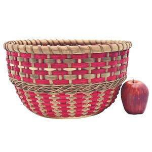 BASKET PATTERN TUTORIAL - &quot;Cynthia&quot; Table Basket with Accent Twining