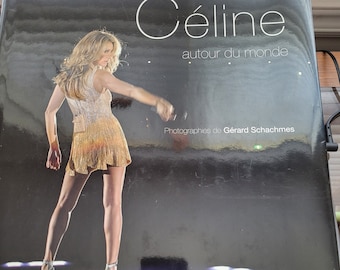 Celine Dion collection photo album plus Dvd around the world, Celine and René wedding albums in 1994