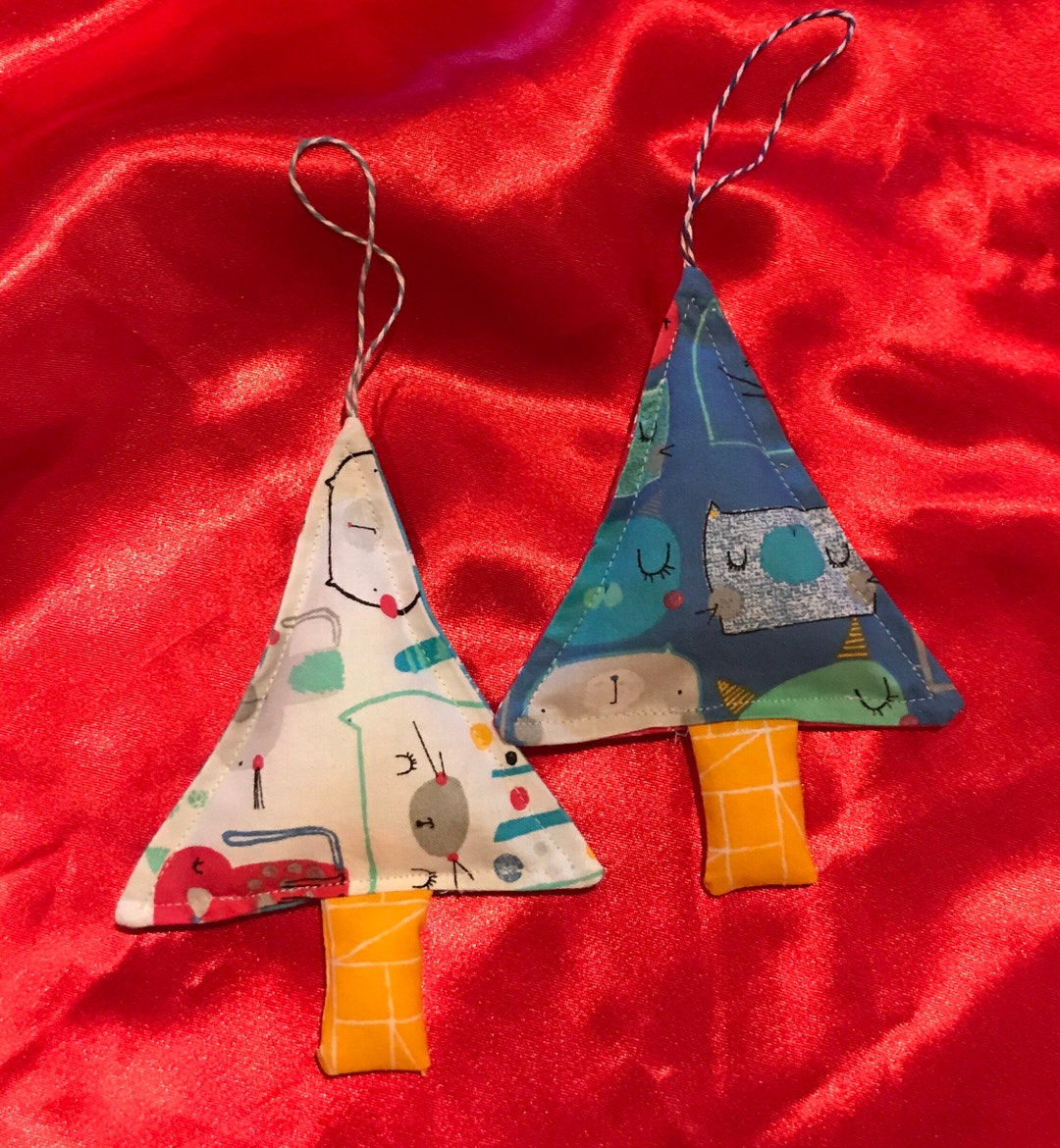 Cat - Handmade Threadwork Stuffed Christmas Ornament 16 main image 1