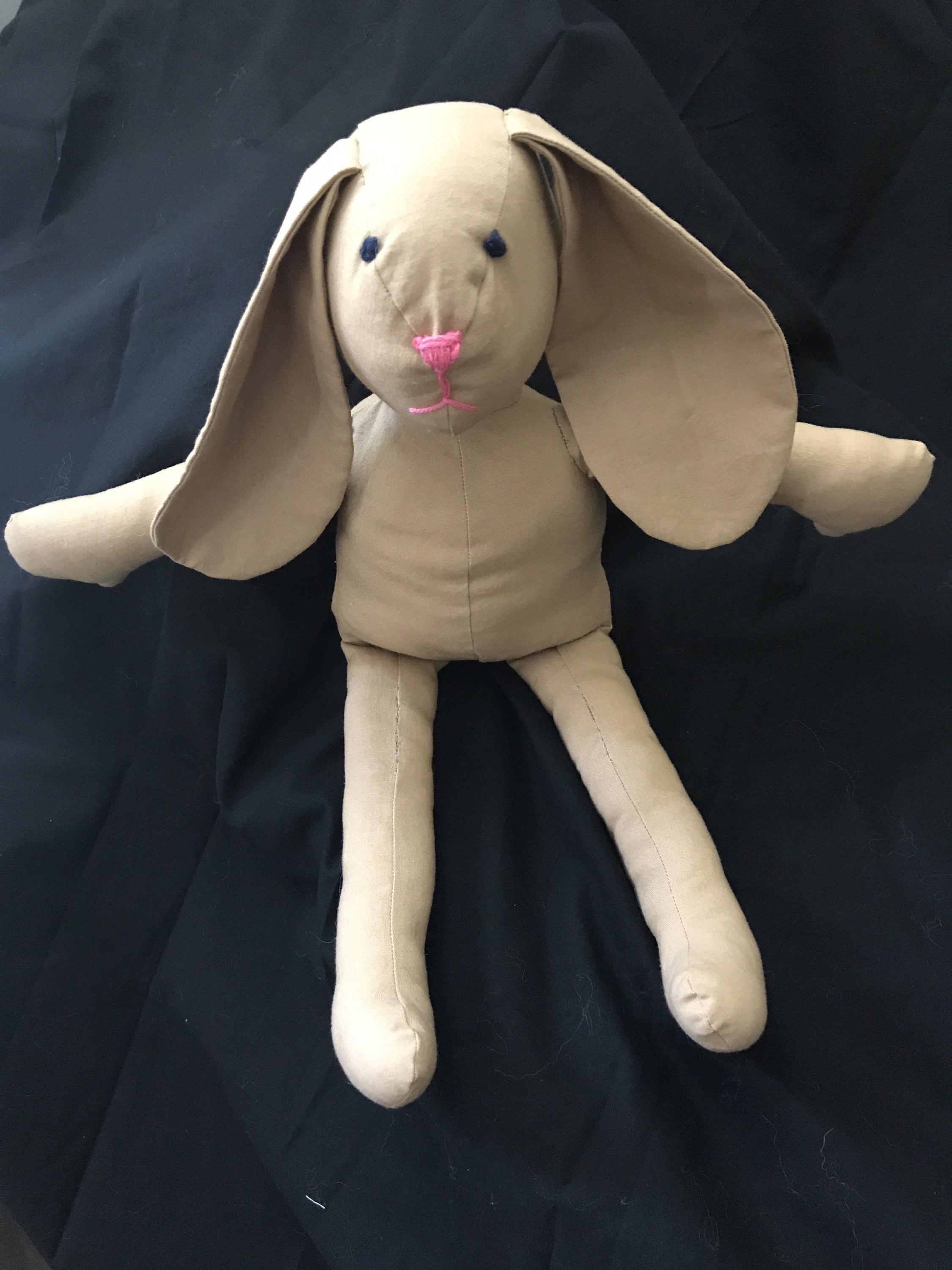 Baby bunny doll baby gift stuffed doll plush rabbit soft Etsy