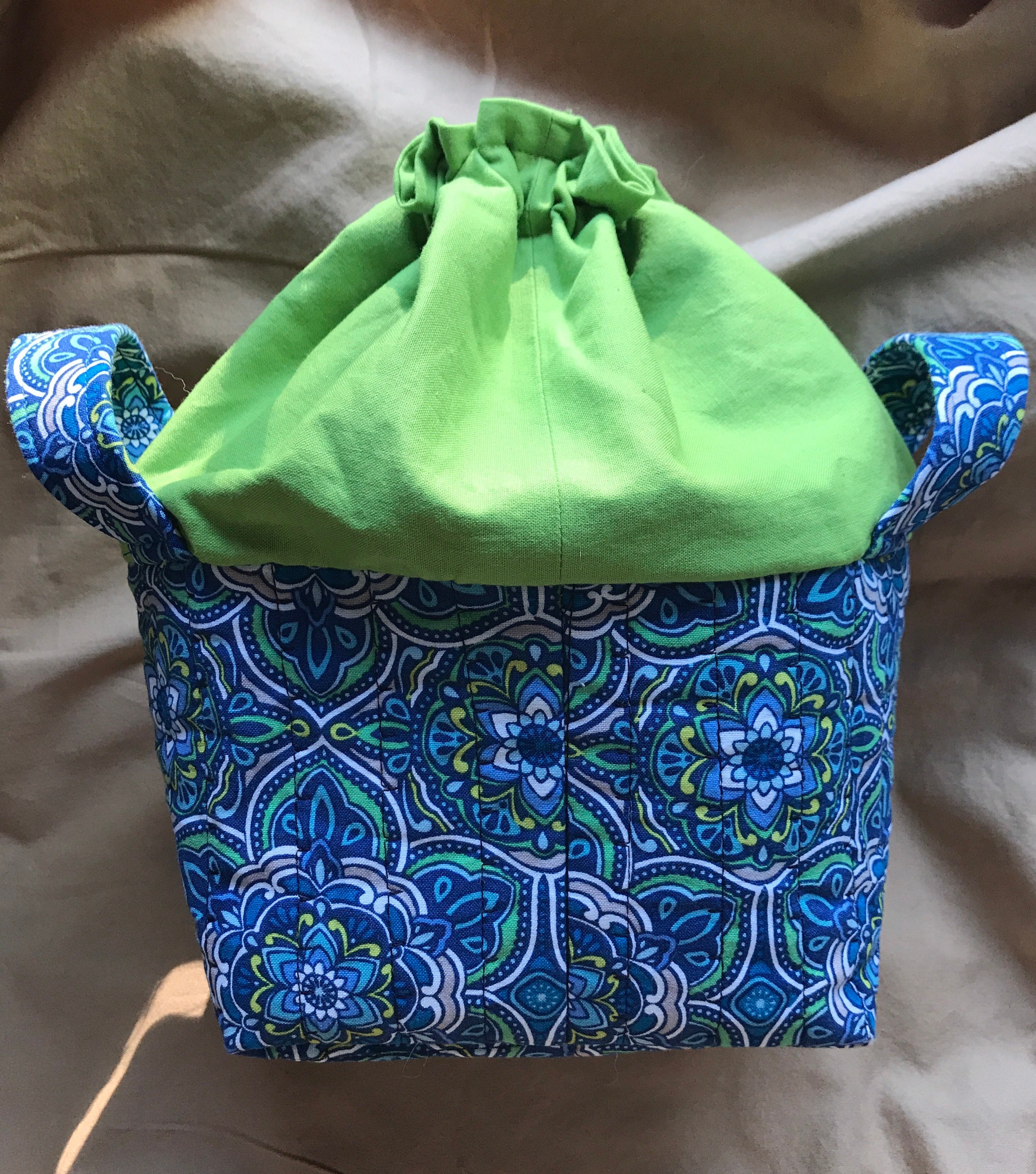 Fabric Drawstring Bag With Handles and Fabric Abcs Inside Etsy UK