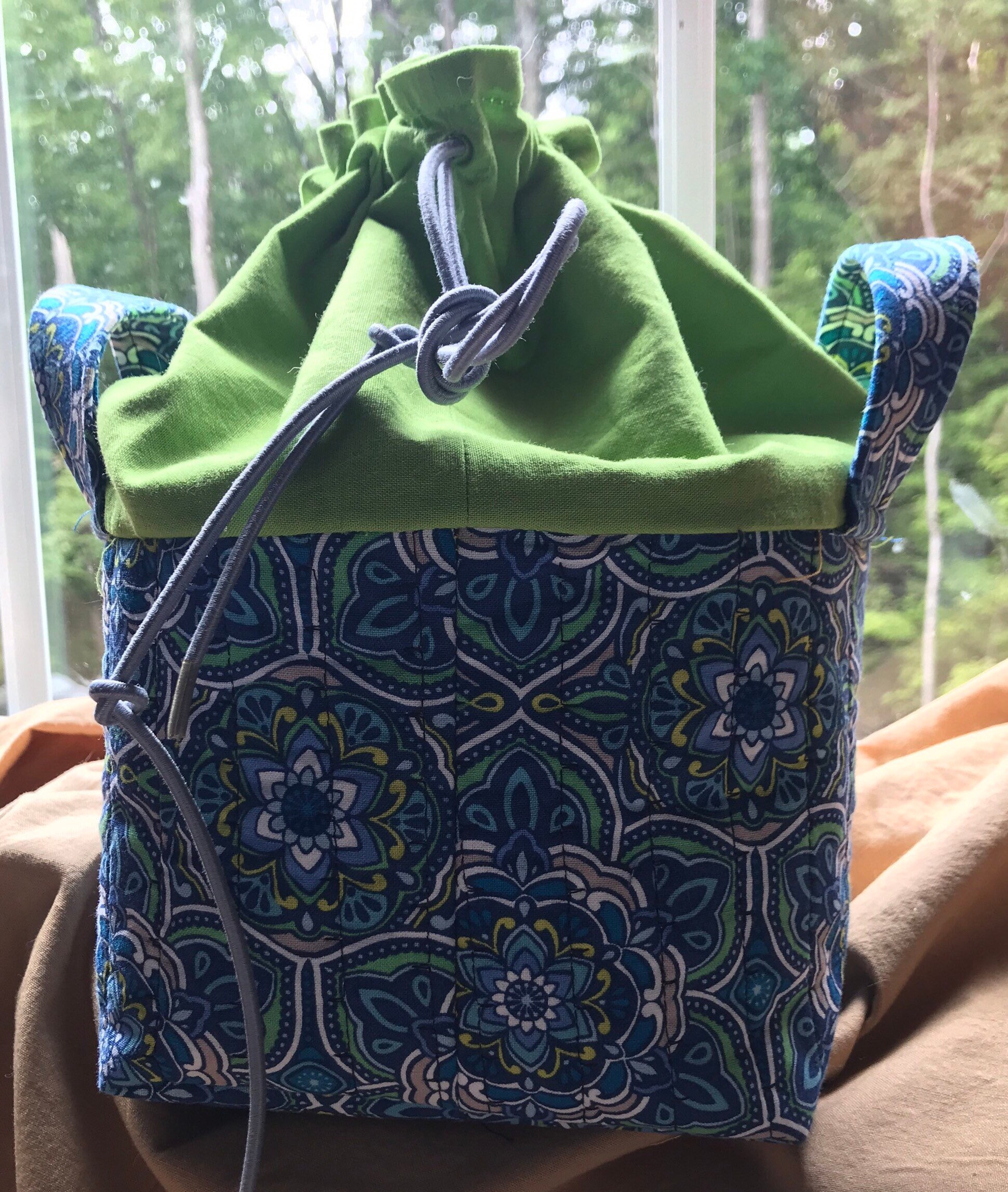 Fabric Drawstring Bag With Handles and Fabric Abcs Inside Etsy UK