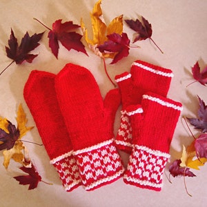 KNITTING PATTERN PDF Battle Lines Mittens, Bulky weight knitted mittens or mitts