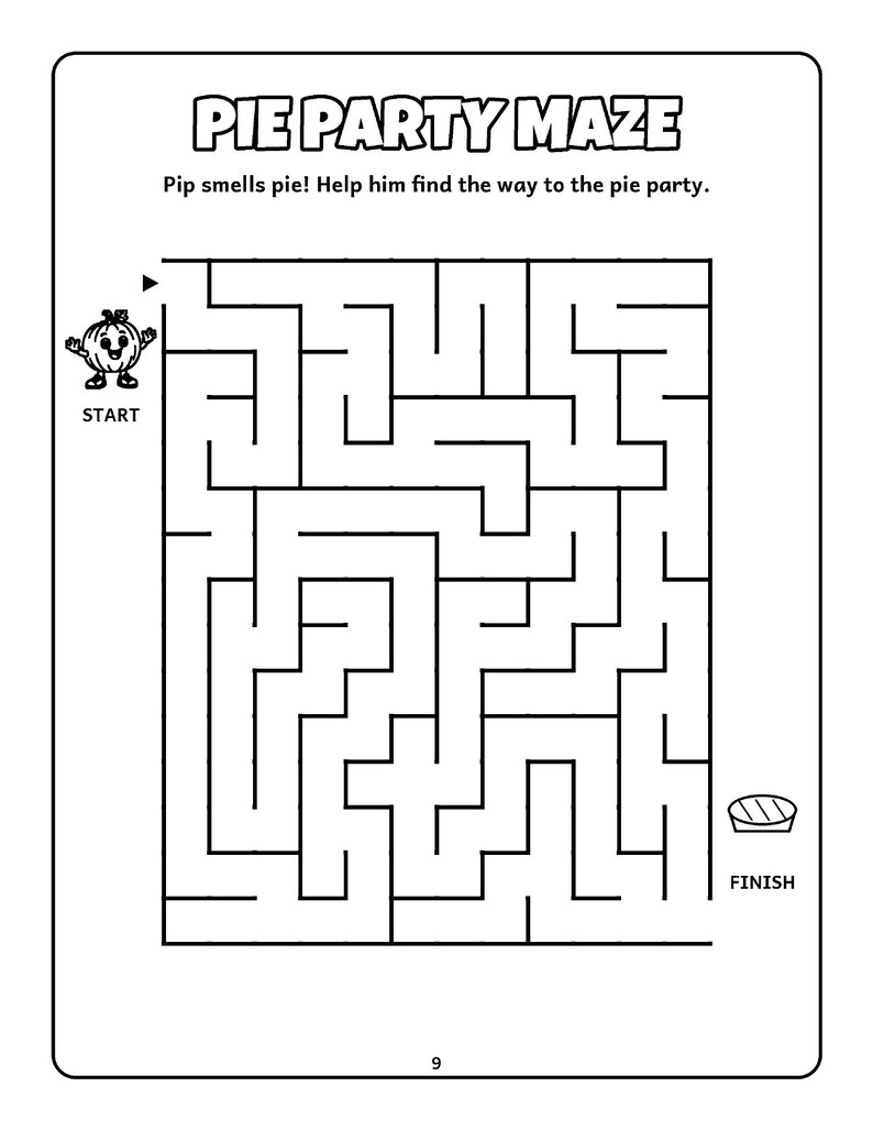 The Pumpkin Puzzle Club Halloween Activity Book for Kids 6-10, 50 Printable Pages, Coloring, Word Search, Mazes, Tracing PDF imagen 4