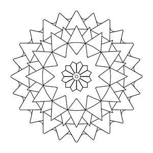 Mindful Mandalas Coloring Book for Adults: 50 Mandala Pages with Breathing Prompts, Floral, Geometric, Nature and Zen, Stress Relief PDF image 3