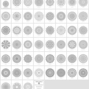 Mindful Mandalas Coloring Book for Adults: 50 Mandala Pages with Breathing Prompts, Floral, Geometric, Nature and Zen, Stress Relief PDF image 9