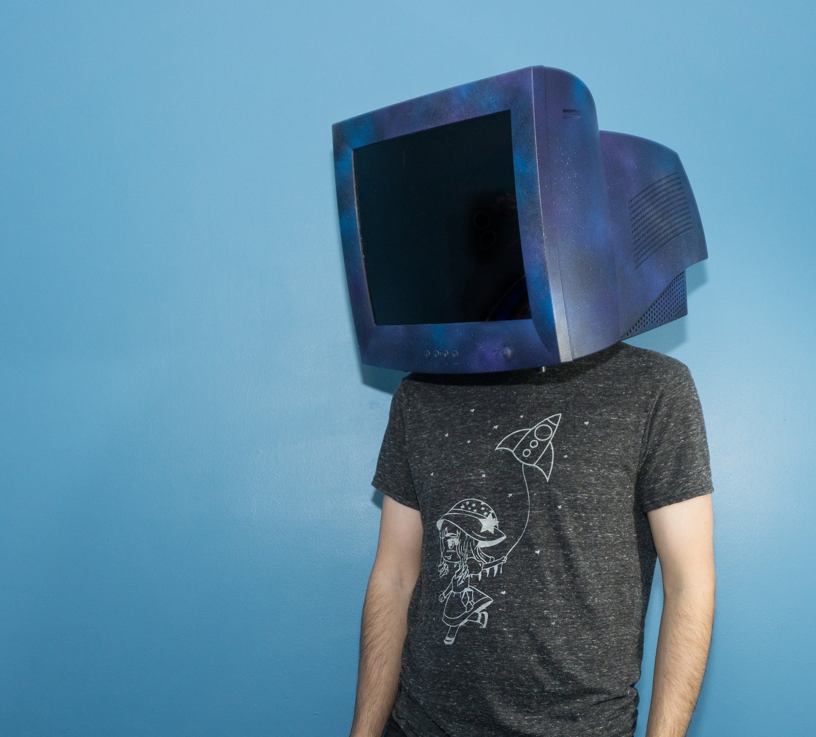 Custom Object Monitor TV Head Cosplay Costume Etsy