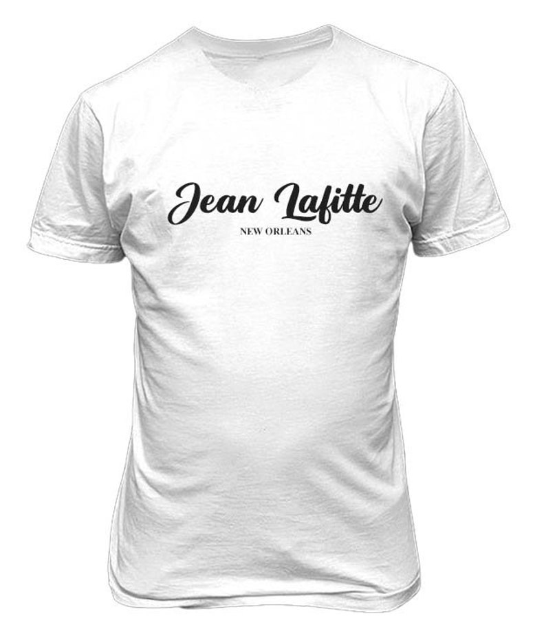 Jean Lafitte TSHIRT Pirate New Orleans Gold Treasure Etsy