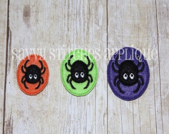 Spider Feltie Machine Embroidery Design