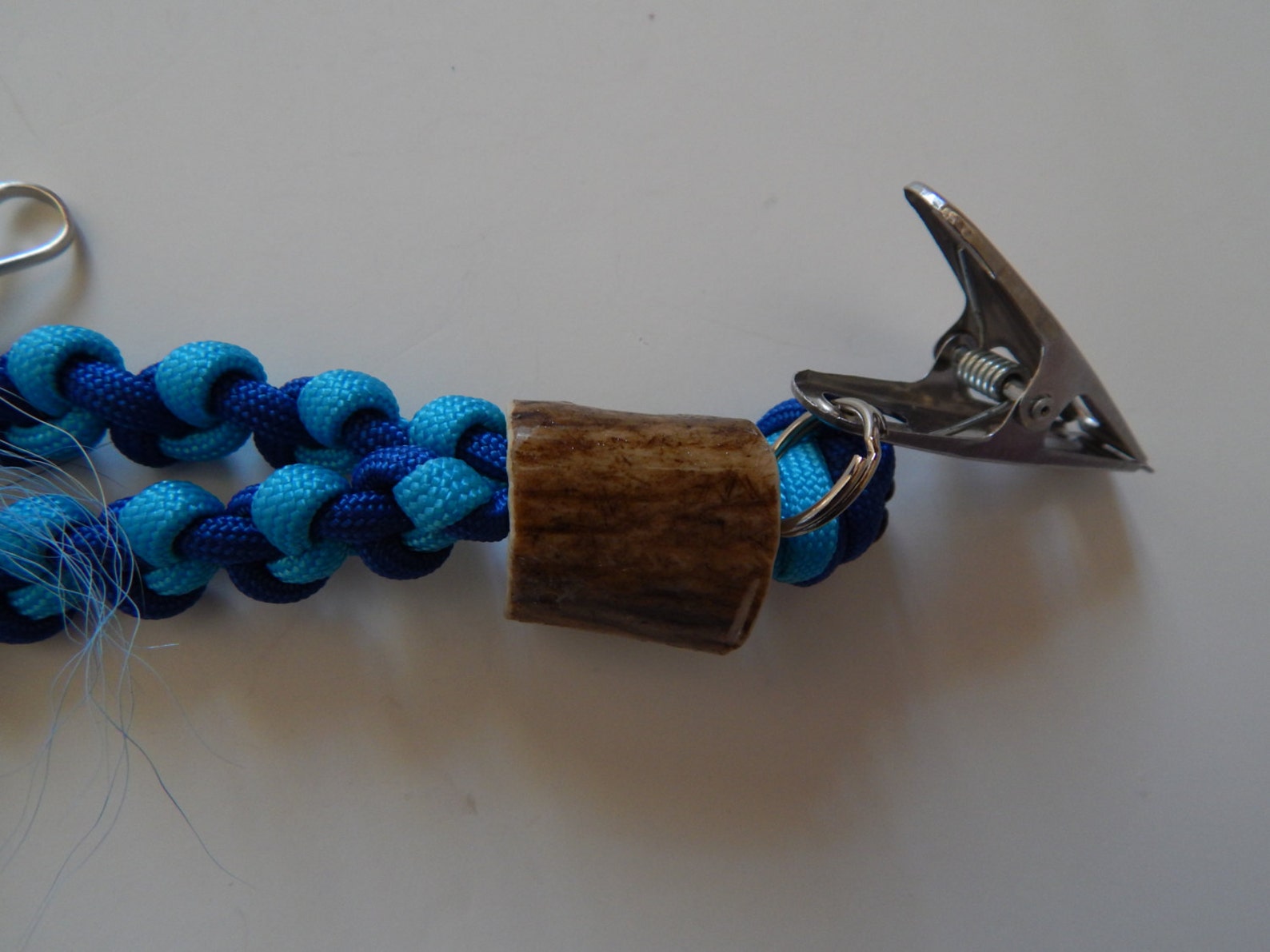 Fly Fishing Antler Paracord Lanyard 5 Accessory Clips Trout Etsy