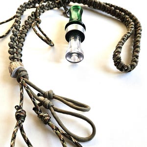Hertengewei Duck Call Keycord: paracord-jachtaccessoire