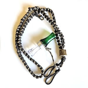 Duck call hunting paracord lanyard with antler, brown, tan paracord, 4 calls, 2 accessory clips, hunting gift, Bird hunting, dog lanyard