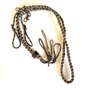 Duck Call-jachtkoord: accent hertengewei, 6 oproeplussen, accessoireclips