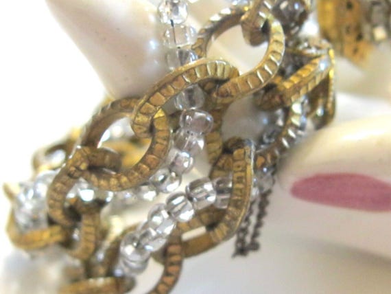 Miriam Haskell Bracelet, Double Strand Bracelet, … - image 7