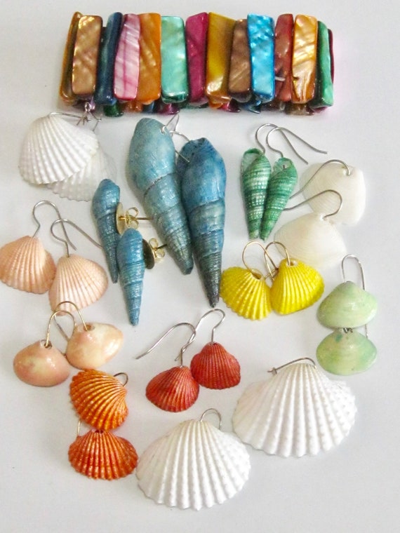 SHELL YEAH!  Vintage Jewelry Collection Lot of 13… - image 5