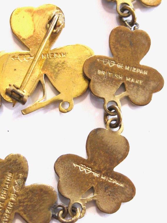 Sentimental Victorian Mizpah Jewelry Set - Bracel… - image 10