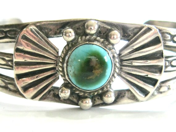 Vintage Native American Southwestern 925 Sterling… - image 2