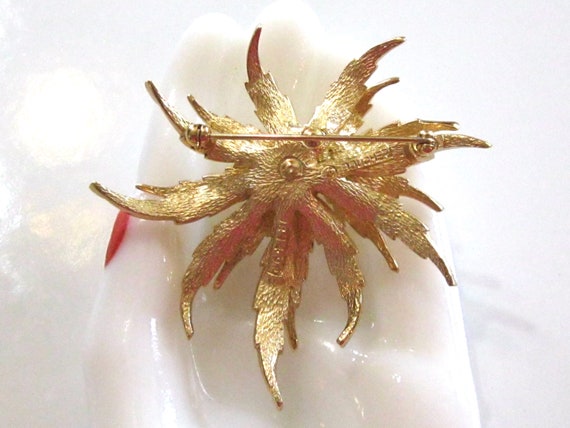 Boucher Brooch, Boucher PIn, Boucher Flower Pin, … - image 7