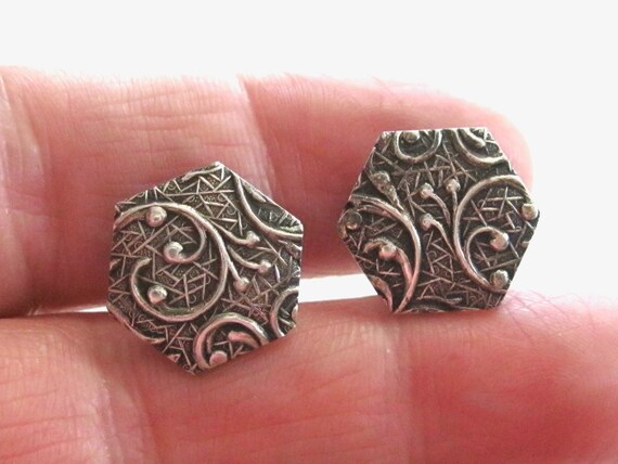 Dated c 1888 Antique Sterling Silver Victorian Pe… - image 8