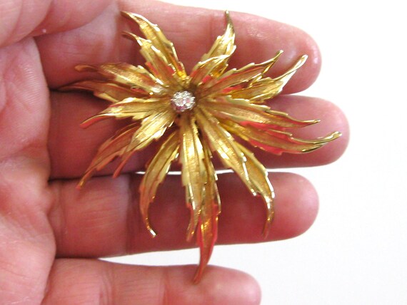 Boucher Brooch, Boucher PIn, Boucher Flower Pin, … - image 10