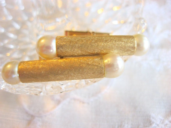 Classy Vintage Mid Century Modern Solid 14k Gold … - image 1