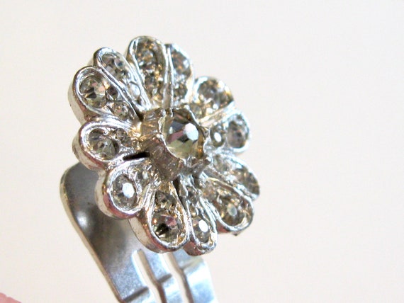 Unique Mini Hair Comb Vintage Floral 1930's 1940'… - image 2