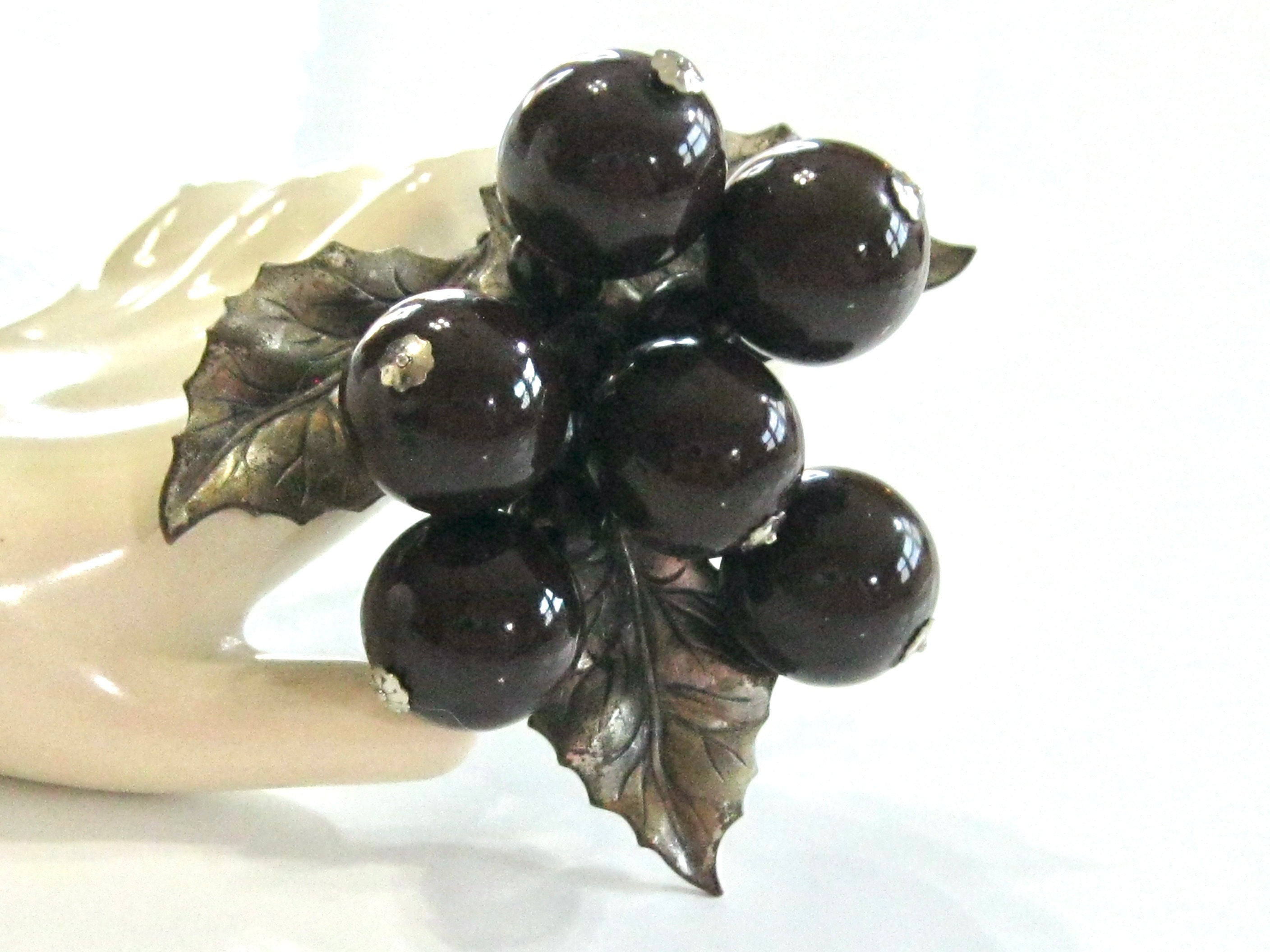 10 Inch Holly Berry Picks With Pine Cones Set/2 for Tree 