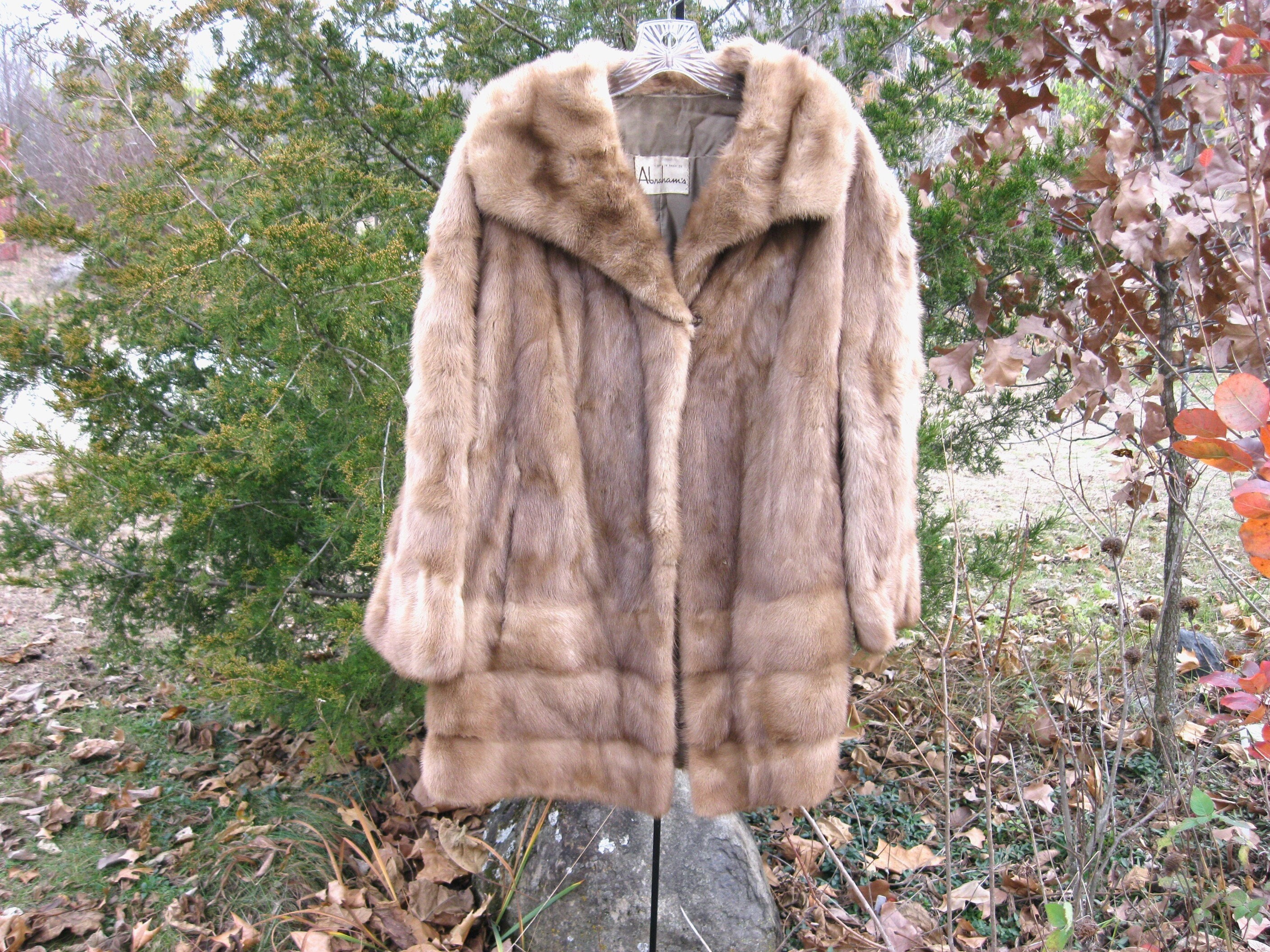 Pologeorgis The Sawyer Mink Fur Jacket Palomino / M