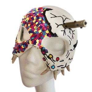 INFECTIOUS - Festival Skull Masquerade Mask