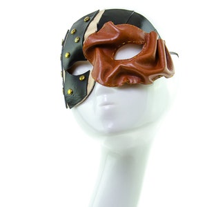 LEATHER FACE - Leather Masquerade Mask
