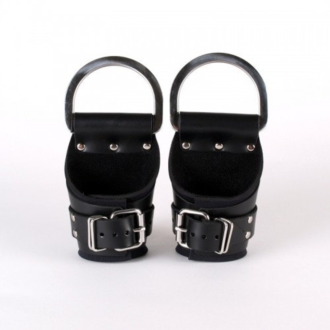 Leather cuffs etsy Clearance