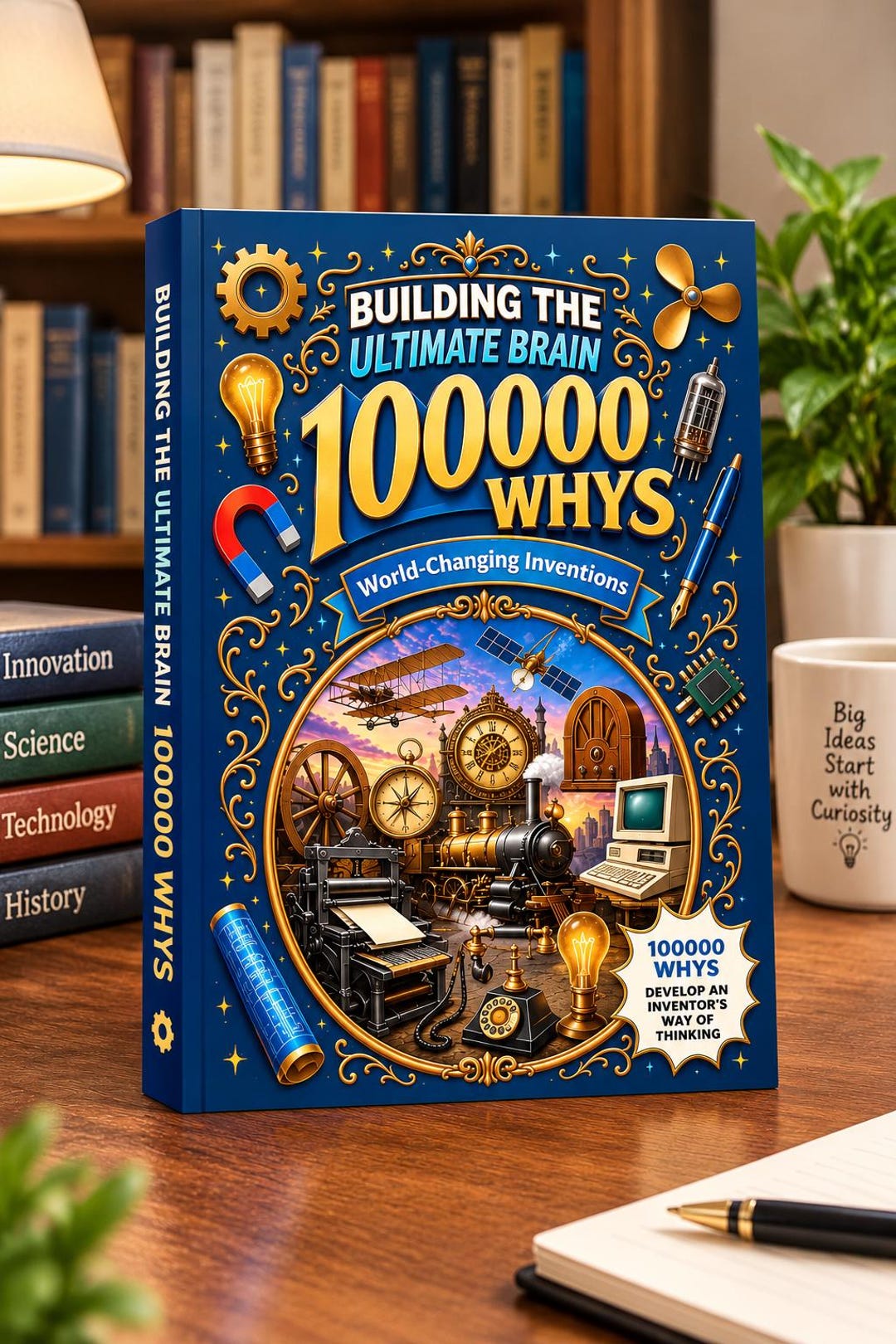 Booking Computer Pay Image Inventions and Technology History Book, 100000 Whys, Machines ...
