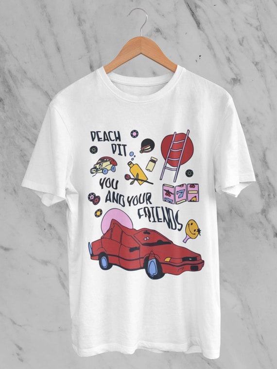 Peach Pit Band Shirt Peach Pit Original 