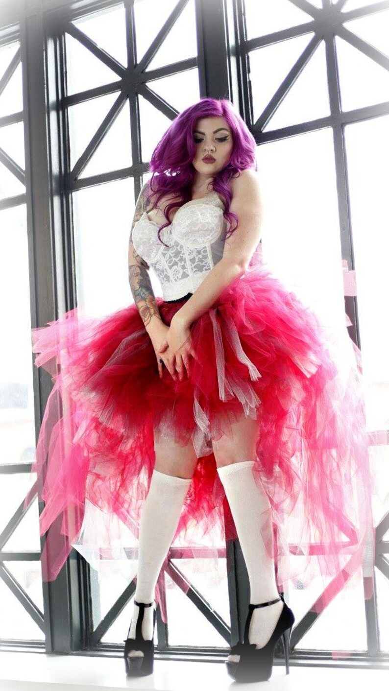 red sexy tutu