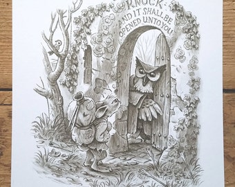 Little Pilgrim's Progress - The Narrow Gate from the Newly Envisioned Illustrated edition by Helen L. Taylor and Joe Sutphin