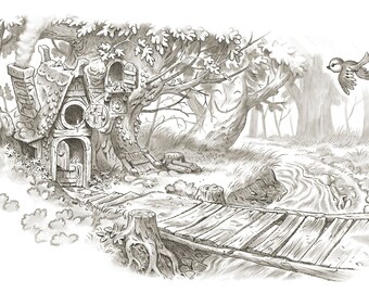 Little Pilgrim's Progress - Home in the Woods from the Newly Envisioned Illustrated edition by Helen L. Taylor and Joe Sutphin