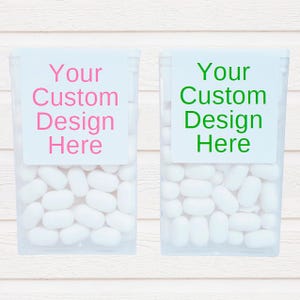 Custom Design Tictac Labels - LABELS ONLY :)