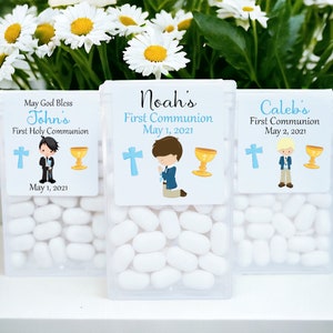 Personalized First Communion Tic Tac Favor Labels, First Communion Tictac Favors - FCC200 - LABELS ONLY :)