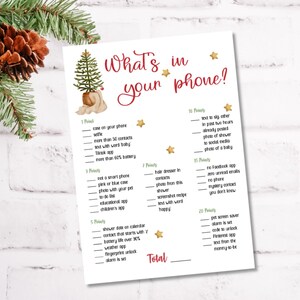 Family Tree Branch Shower Phone Game Printable, FTS801 - DIGITAL FILES ONLY - pdf/jpg included- Nothing Shipped - Available immediately :)