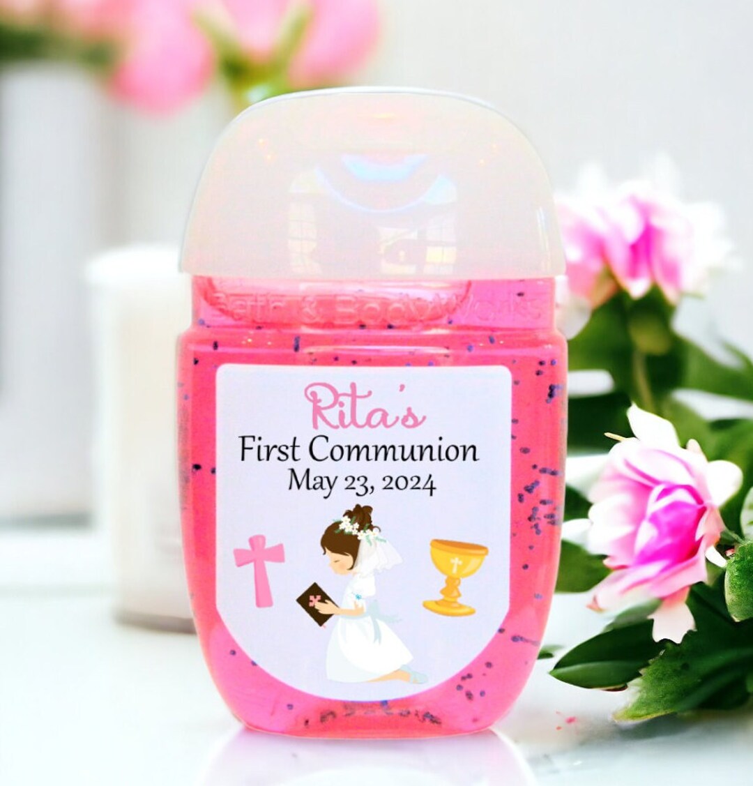 First Communion Favors - Personalized First Communion Favor Stickers ...