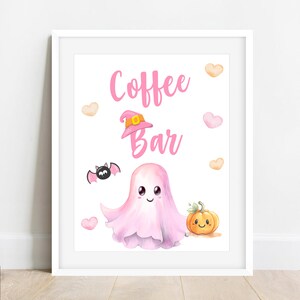 Little Boo Shower Coffee Bar Sign Printable, ALB713 - DIGITAL FILES ...