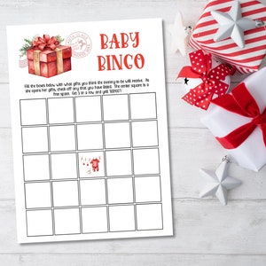 Een speciale levering Baby Shower Thema Bingokaart Printables, ASD670 - ALLEEN DIGITALE BESTAND - 1 pdf - Niets verzonden - Direct beschikbaar