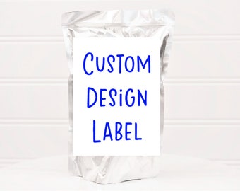 Personalized Juice Pouch Labels - Custom Design - CUS261 - LABELS ONLY :)